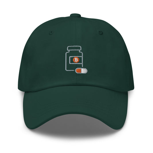 'Orange Pill' Dad hat