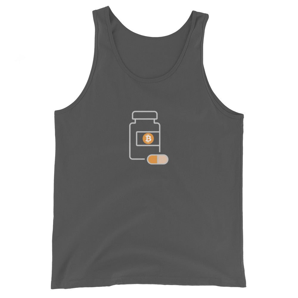 Men's 'Orange Pill' Tank (Dark)