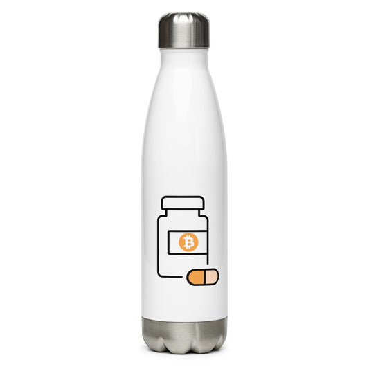 'Orange Pill' water bottle