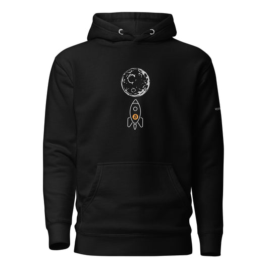 Unisex 'To the moon' Hoodie (Dark)